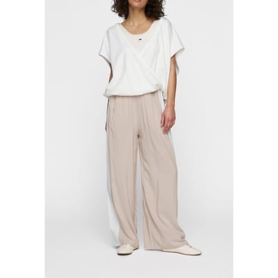 10DAYS Flowy Pants Rope Size: S | Wide-Leg & Flared Pants Outlet | Dames | Beige