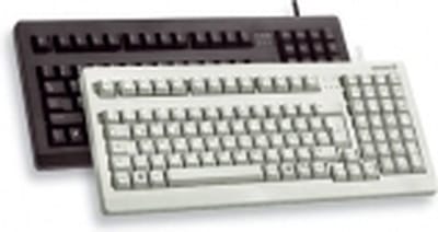 CHERRY 19" compact PC keyboard G80-1800 FR toetsenbord USB + PS/2 AZERTY Grijs