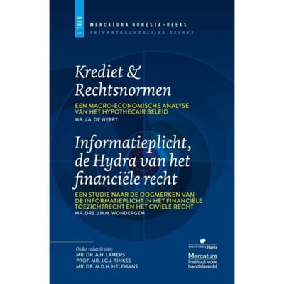 Privaatrechtelijke Essays - Mercatura Honesta-Reeks - J.A. de Weert