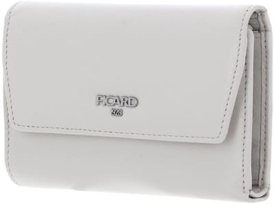 PICARD Leren Portemonnee Bingo Flap Wallet Cream Crème