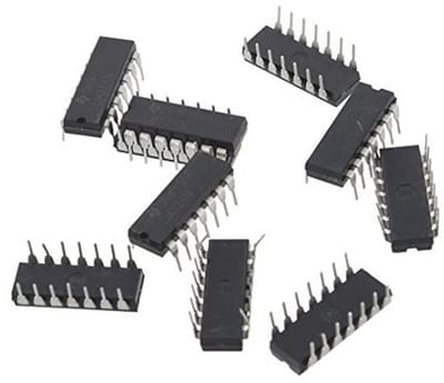 10x LM324N Laag Vermogen Quad Werking Versterker DIP-14