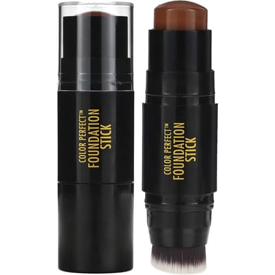 Color Perfect, Foundation Stick, 6824 Cacao Bean, 7G(0,25 oz) black