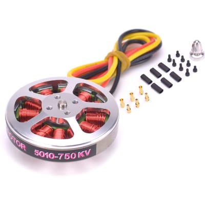 4 pièces 5010 750KV moteurs sans balais à couple élevé pour ZD550 ZD850 MultiCopter quadrirotor multi-axes 750KV 1PCS