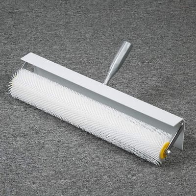 Dailygoods - Roller - Dekvloer rol - Spatbescherming - Wit - Voor scooter - Luchtbellen verwijderen - Glad dekoppervlak