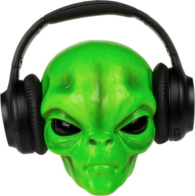 Alien Koptelefoon Houder - Alien Headphone Holder - Exclusief Koptelefoon - 16 x 18 x 18 cm