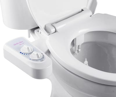 Hygiënische Douche-WC Opzetstuk voor Toilet - Zelfreinigend & Zonder Stroom