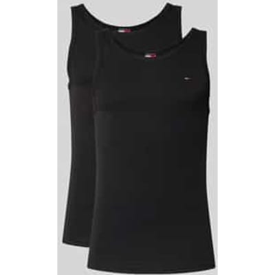 slim fit tank top van zuivere katoen in set van 2