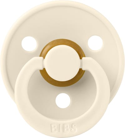 BiBs Fopspeen - Anatomisch - 1 Stuk - 6-18 Mnd - Ivory