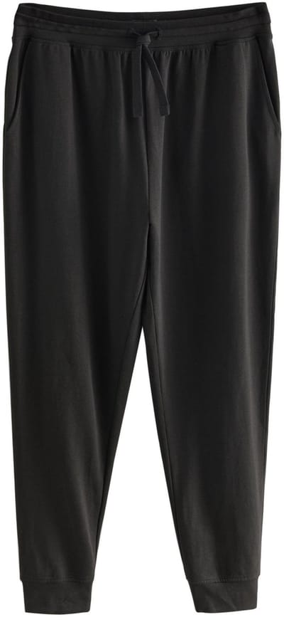 Next - Heren - Met boorden - Dunne joggingbroek - Zwart