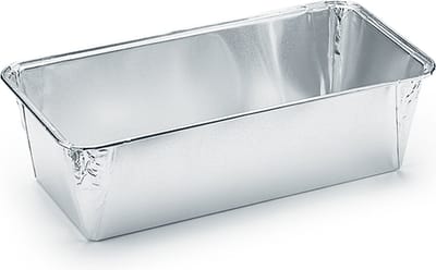 Aluminium rechthoekige voedsel containers, 1500 ml - 20 containers