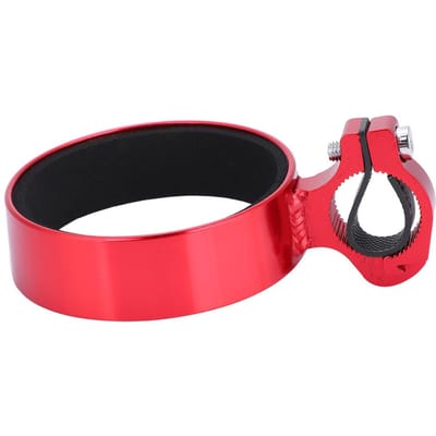 Porte-bidon de vélo en alliage d'aluminium, porte-gobelet à thé ou à café, accessoire de cyclisme rouge