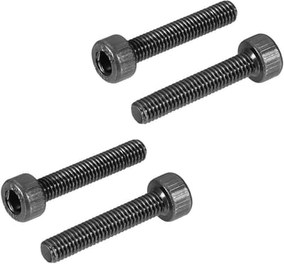 100 Stuks M3 x 16mm Zeskantkop Schroeven van Koolstofstaal, Volledige Draad, Voor Reparatie en Montage