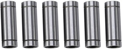 By shayne - LM8LUU Ball Bearings - 8mm Binnen Diameter - Hoge Kwaliteit - 6 Stuks - Lange Levensduur - Geschikt voor 3D Printers en Machines