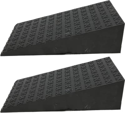Startblok Pedalen - Atletiek Ondersteuning - Sport Training - Vergrote Antislip Grip - Set van 2 - Zwart