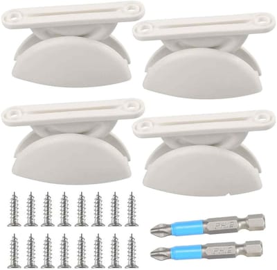 Dailygoods- Deurstoppers 4 Stuks - Caravan Deurstopper - Deurvastzetter - Antislip - Schokbestendig - Duurzaam ABS