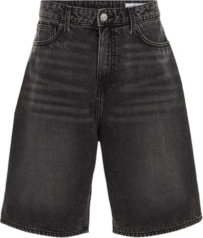WE Fashion Heren loose fit denim short