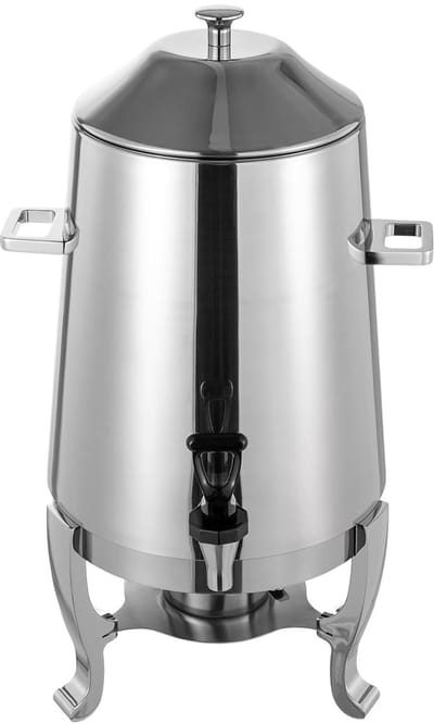 Heetwaterdispenser - Drankdispenser Warmhoudbak - Dranken Warm Houden - Roestvrij Staal - 13L - Zilver