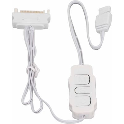 5V 3Pin ARGB Controller SATA Voeding SATA naar ARGB Controller voor DIY ARGB Ventilatoren ARGB Licht wit