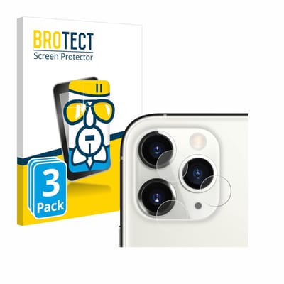 Screenprotector 3 Stuks voor Apple iPhone 11 Pro (ALLEEN Camera Lens) Beschermglas transparant
