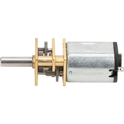 Moteur à Engrenages Réduction de Vitesse Haute Qualité avec Boîte de Vitesses Métallique GA12 N20 CC 3V 15 1000 tr/min Type 1