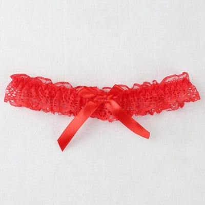 Lingerie sexy à la mode, porte-jarretelles de mariage, accessoires de fête, cosplay, nœud papillon, fleur, dentelle, anneau de jambe élastique, jarretière de jambe de mariée