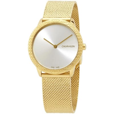 Calvin Klein K3M22V26 Dames Horloge Swiss-Made 35mm