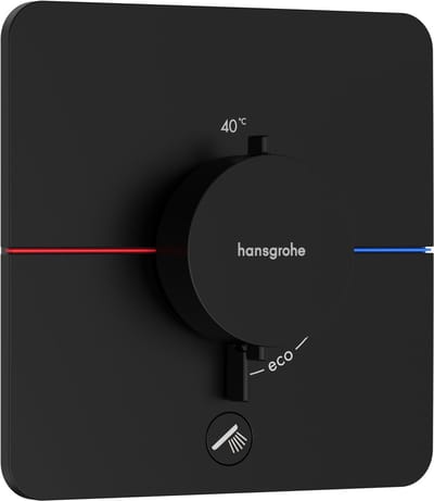 Hansgrohe ShowerSelect Comfort Q Afbouwdeel Inbouwthermostaat Mat Zwart