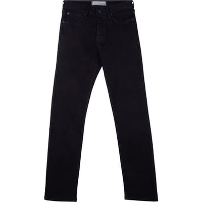 French Connection Jean Stretch Slim Blk 01 Reg Maat: W28 | Slim Jeans Outlet | Heren | Zwart