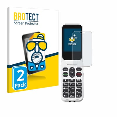 BROTECT - Screenprotector voor Doro Leva L20 - Folie Beschermfolie matte 2 Stuks