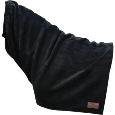 Kentucky Horsewear - Heavy Fleece Horse scarf zwart, size cob