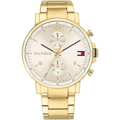 Tommy Hilfiger 1710415 Daniel Chronograaf Herenhorloge 44mm goud