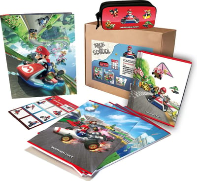 Back to School Schoolpakket - Mario Kart