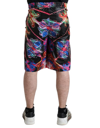 Casual Shorts Las Vegas Print