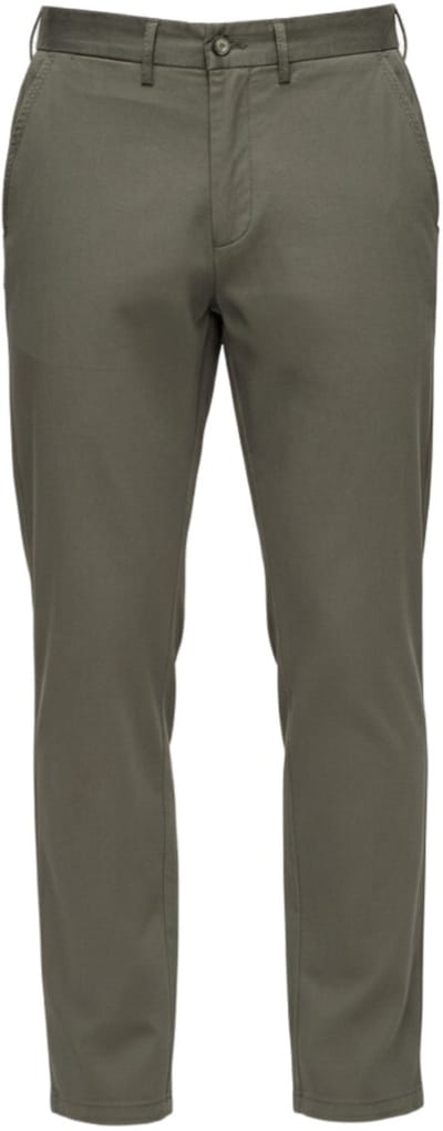 OMBRE Broek - Regular Fit - Katoen - Knopen Kaki S
