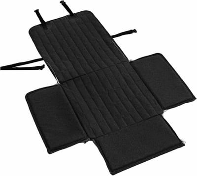Huisdier autostoelhoes - Reiskussen mat - Auto bescherming - Waterdicht Oxford stof - 125x45cm - Grijs