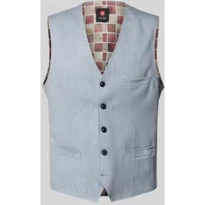 Gilet met strookzakken, model 'Mosley'