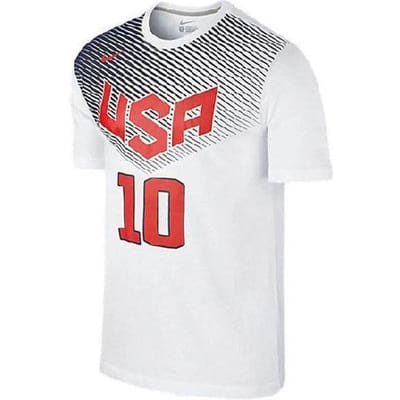 T-shirt de sport à manches courtes pour homme Nike Casual avec imprimé de lettres Dessus Blanc 651797-101 XXL gray