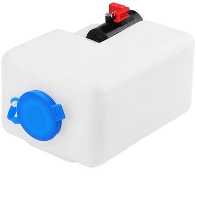 Dailygoods- Voorruitspuittank 12 V - Universele Voorruitspuitpomp - Vloeistofcontainer 1,2 Liter - Compact - 140 ml/min - Praktisch Gereedschap - Ruitensproeier