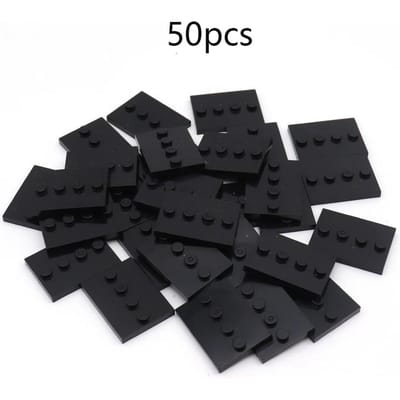 50 stuks Doe-het-zelf Bouwstenen Basisplaat Displayhouder voor Poppetjes Poppen Bakstenen Compatibel 88646 Kinder Speelgoed Accessoire