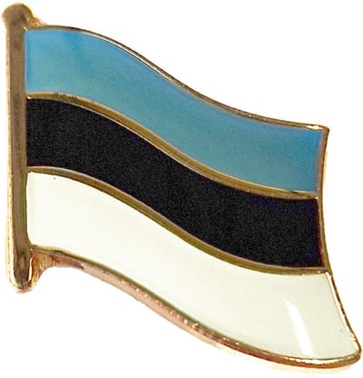 CombiCraft vlag pin Estland 18 x 14 mm - per 5 stuks