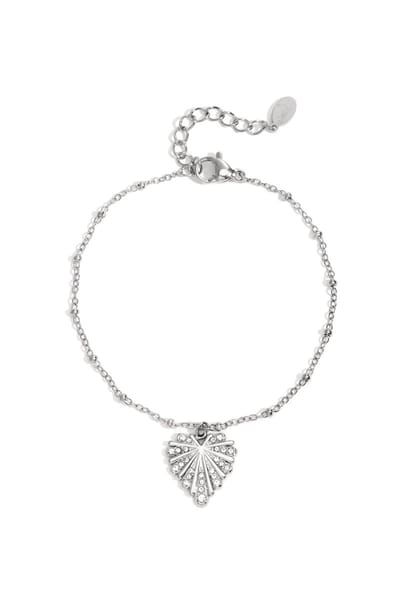 Mooie Dames Armband Hart - Verkleurt niet - Cadeau - Goudlief