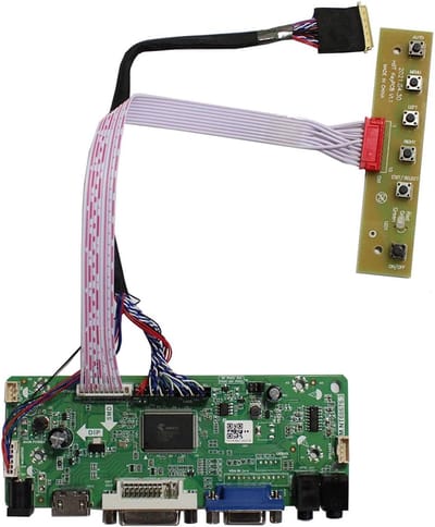 Controller Kaart - LCD Module - DIY Monitor - 1920x1080 Resolutie - 156 - 19 inch - Grijs