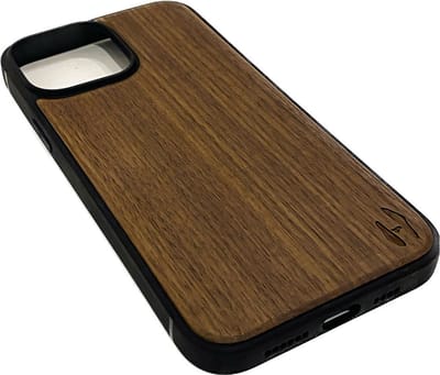 Hoentjen Creatie, Houten TPU case - iPhone 13 pro max Noten