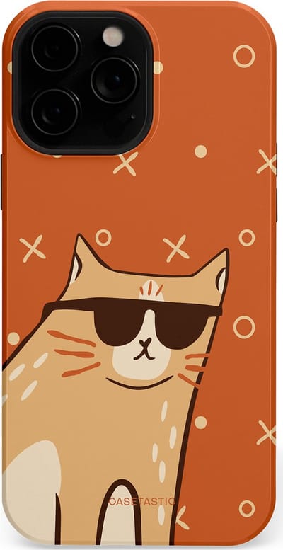 Casetastic Hoesje Geschikt voor Apple iPhone 13 Pro Max Magsafe - Stijlvolle Beschermende Duo-layer Case - CoolCat