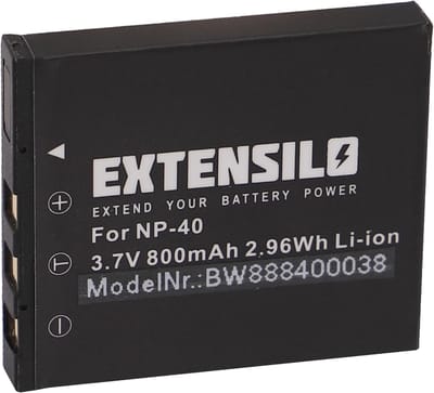 Vervangende Camera Batterij - Reserve Accu - Digitale Fotografie - Geen Geheugeneffect - 800 mAh 3.7V