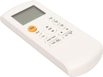 Dailygoody - Afstandsbediening - Universeel voor Airconditioning - Gemakkelijk Toegankelijk - ABS Reserveonderdeel - Geschikt voor RG57A2, RG57OB...