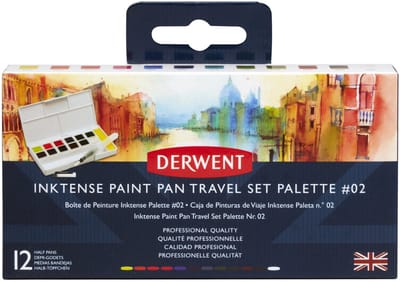 Derwent Inktense Paint Pan Travel Set 2