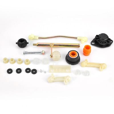 Dailygoods- Koppeling Schakelstang Reparatieset - Geschikt voor Golf II 1984-1992 - Hoogwaardige ABS/Metaal - Corrosiebestendig - Snelle Levering - 30-Dagen Retourbeleid - Koppelingsset