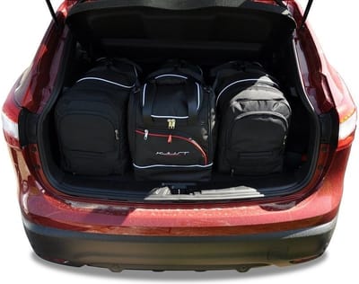NISSAN QASHQAI 2007-2013 4-delig Bespoke Reistassen Auto Interieur Kofferbak Organizer Accessoires
