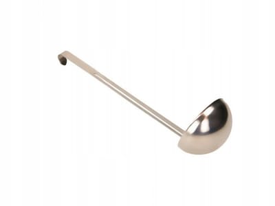 Primpol Soeplepel RVS 175ml - Keukenlepel met Kunststof Handvat
